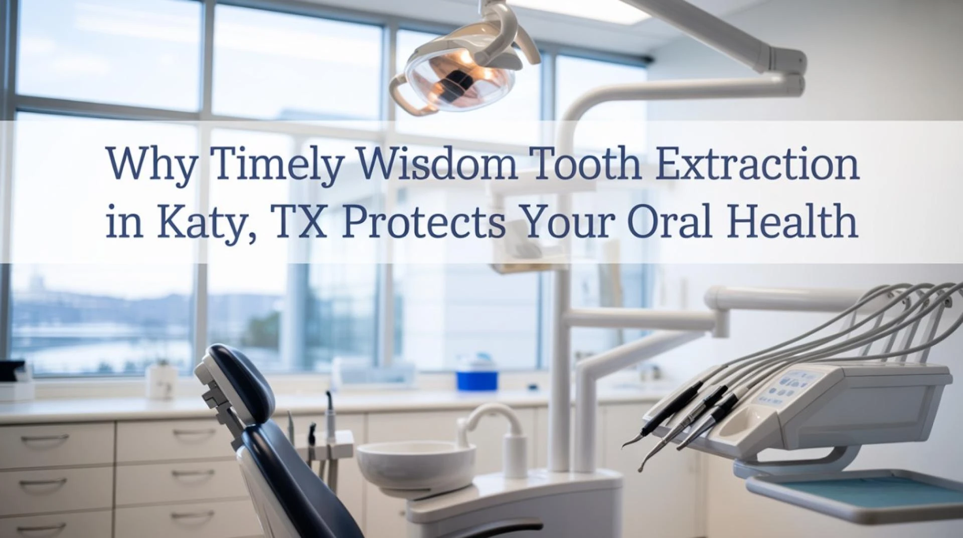 Why Timely Wisdom Tooth Extraction in Katy, TX Protects Your Oral Health