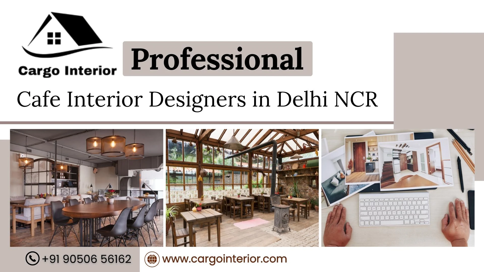 Professional Cafe Interior Designers in Delhi NCR
