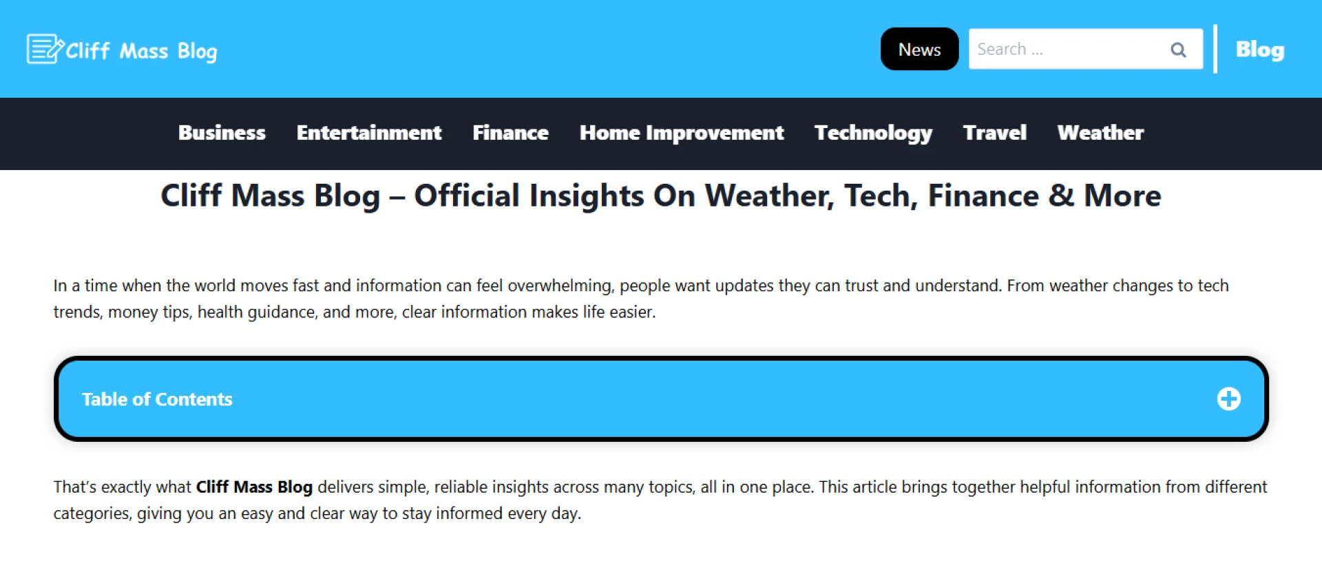 Your Go-To Spot for Reliable Weather Analysis