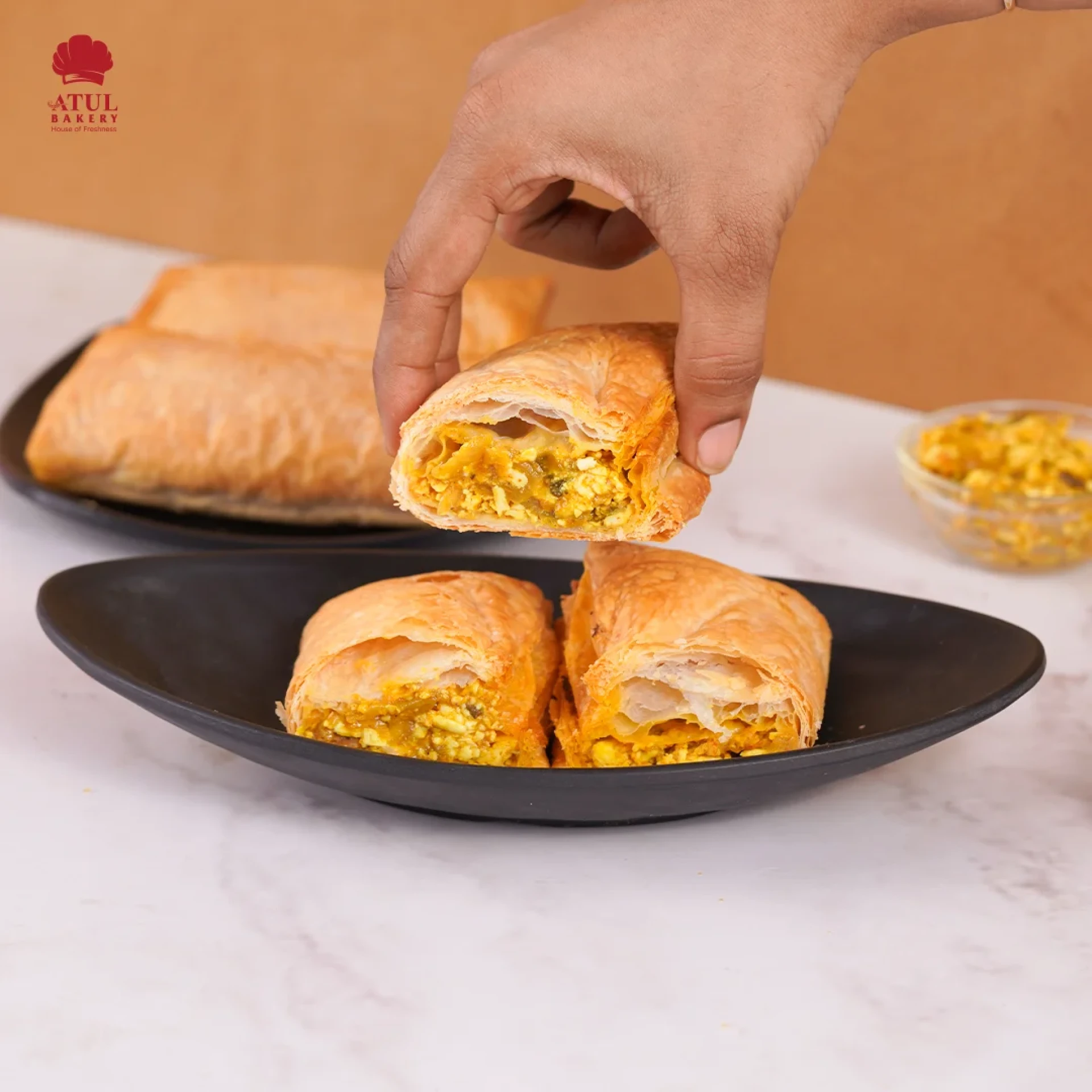 Behind the Scenes: How Our Paneer Puff is Made