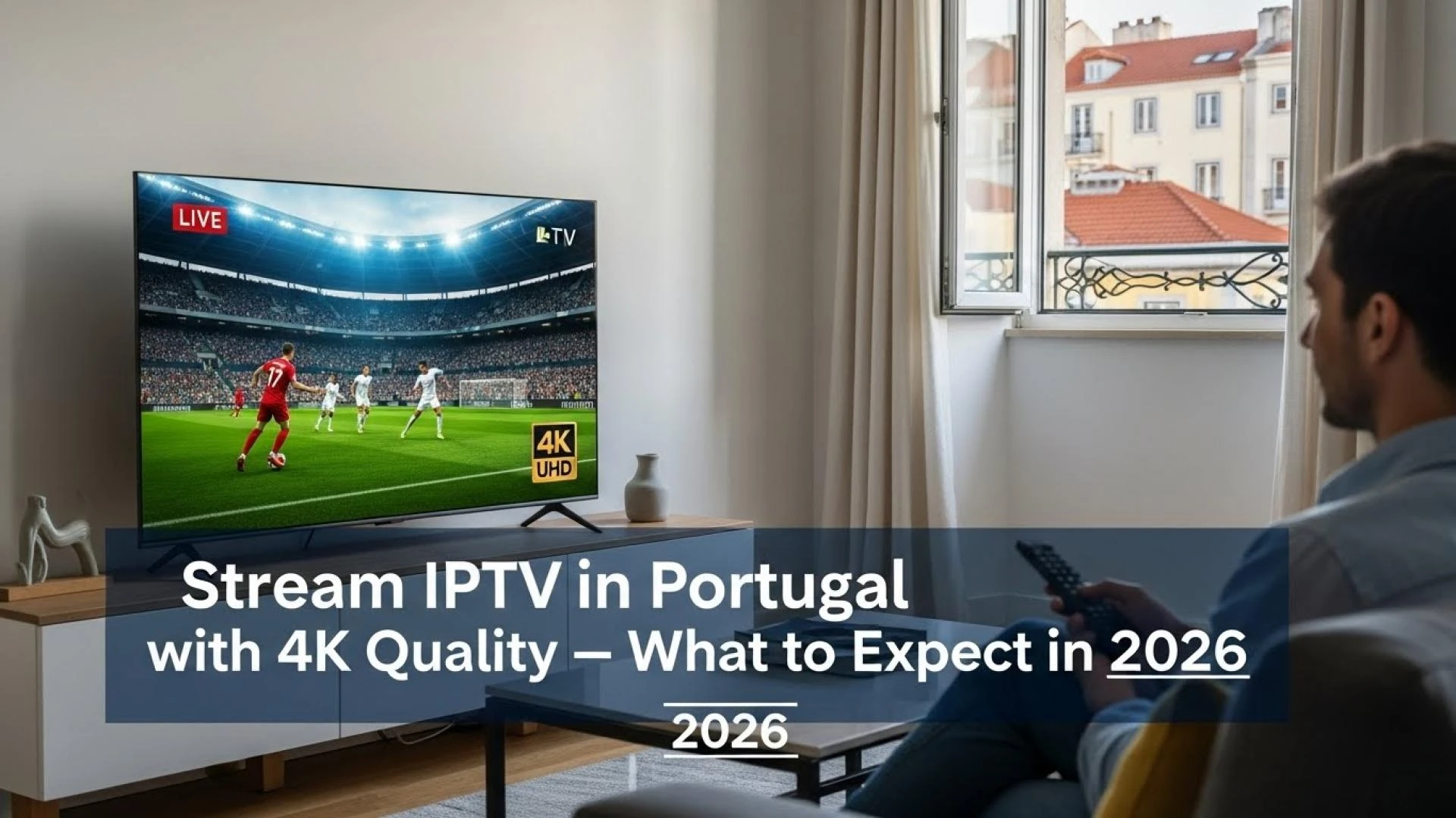 Stream IPTV em Portugal com Qualidade 4K – O Que Esperar em 2026