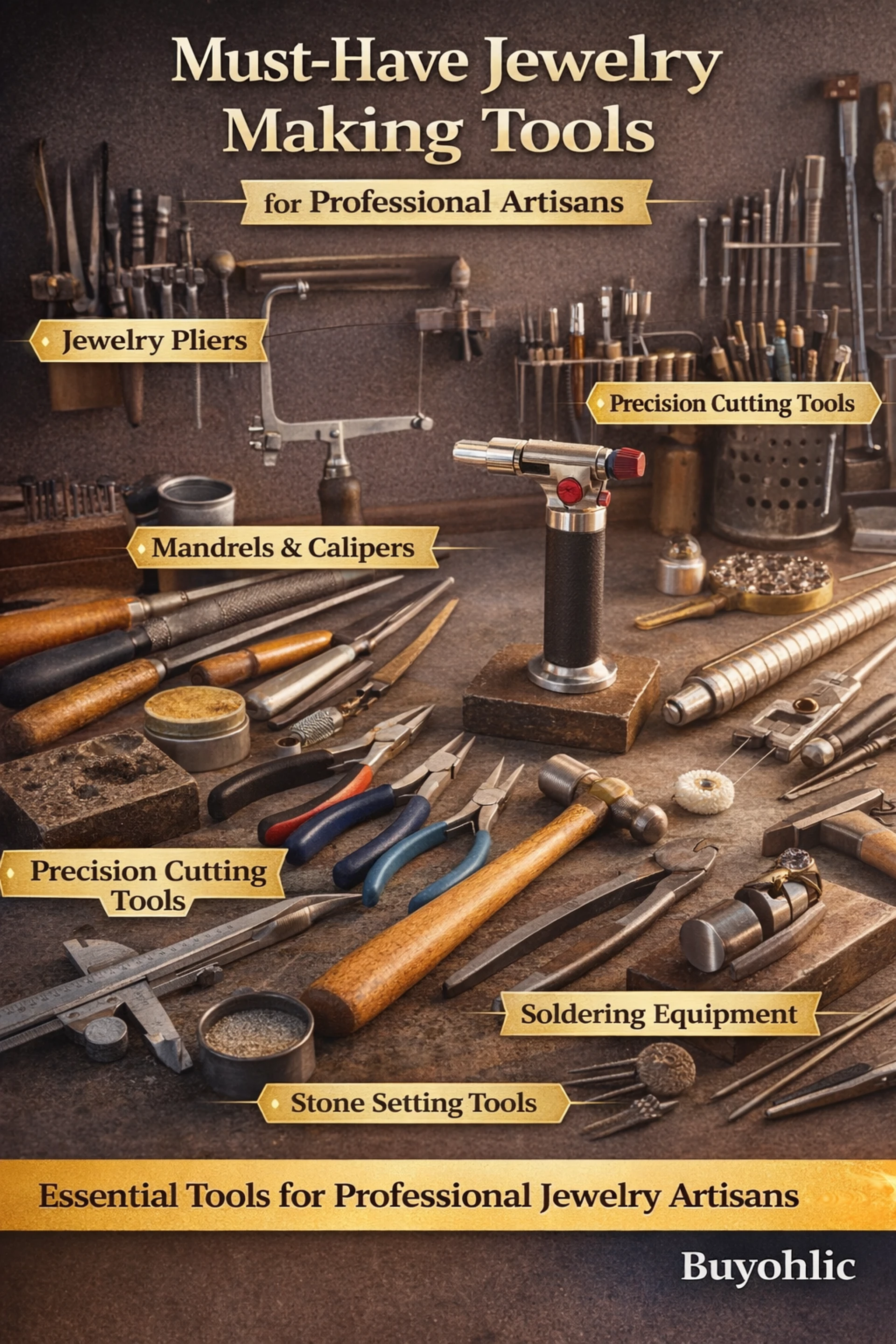 Must-Have Jewelry Making Tools for Professional Artisansitle