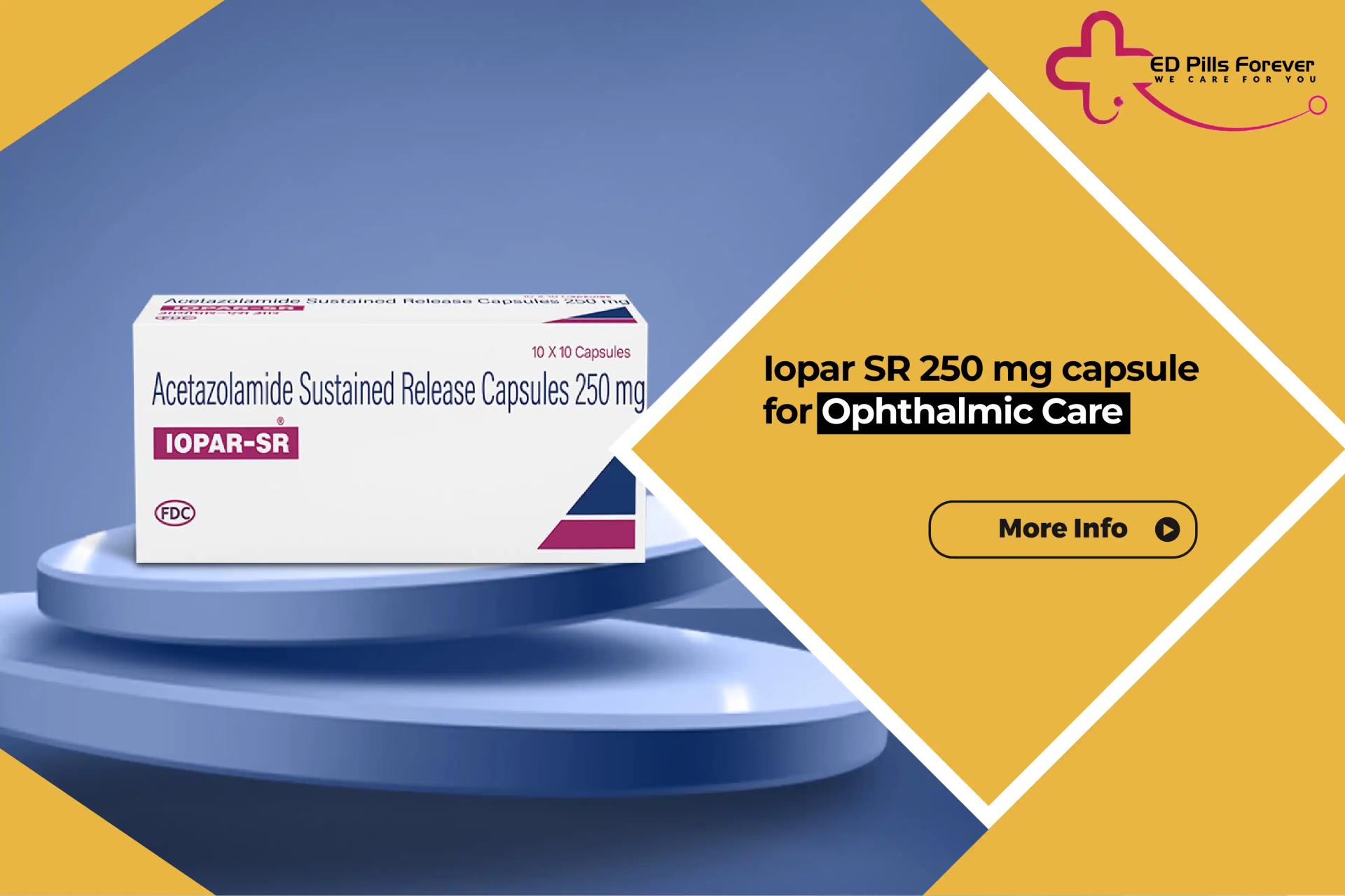 Iopar SR 250 mg Capsule for Ophthalmic Care