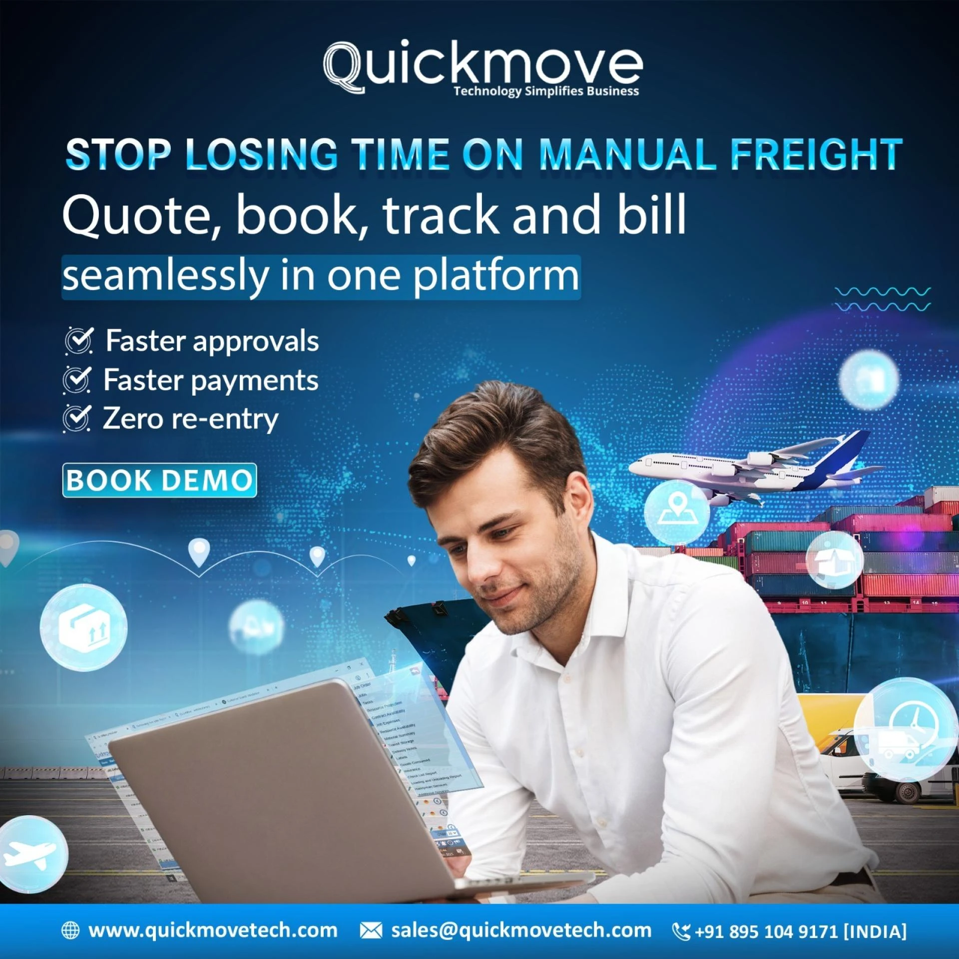 Project Cargo Handling Made Efficient with Freight Forwarding Software