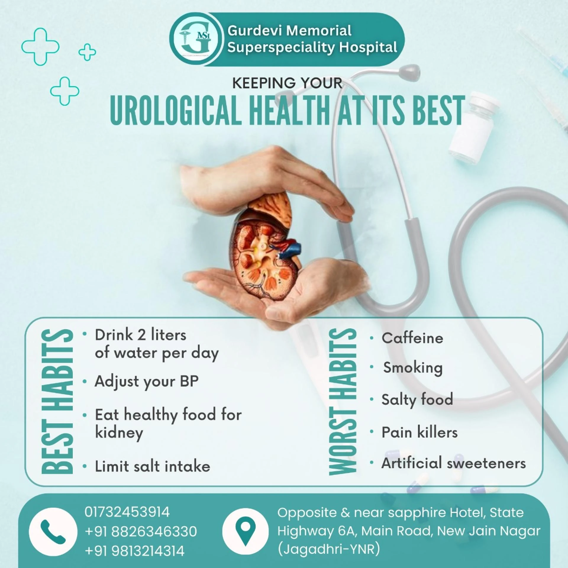 Which Is the Best Hospital in Jagadhri for Urology Care?