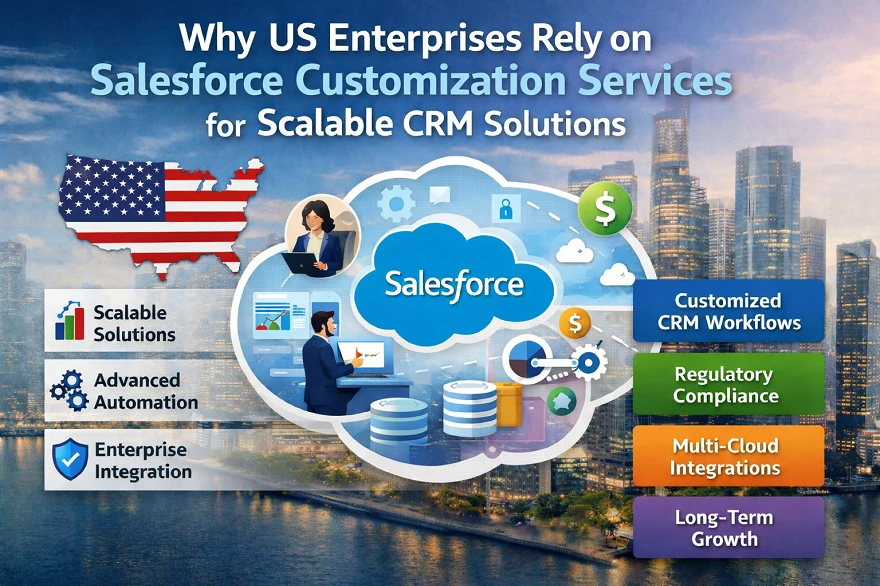Why US Enterprises Rely on Salesforce Customization Services for Scalable CRM Solutions