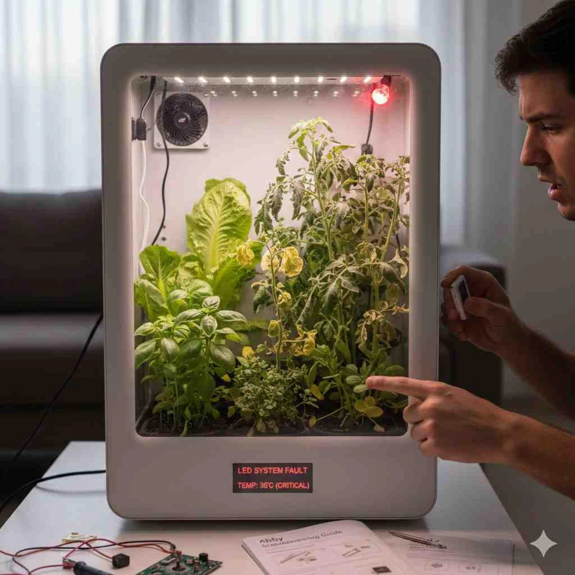 Hey Abby Grow Box Troubleshooting: Fix LED, Temperature & Growth Issues