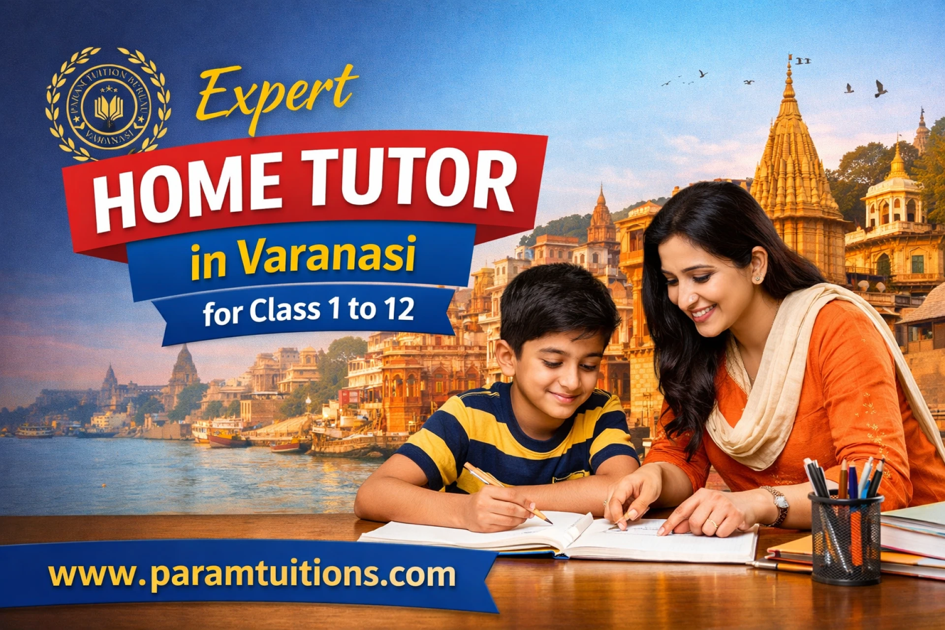 Expert Home Tutor in Varanasi for Class 1 to 12
