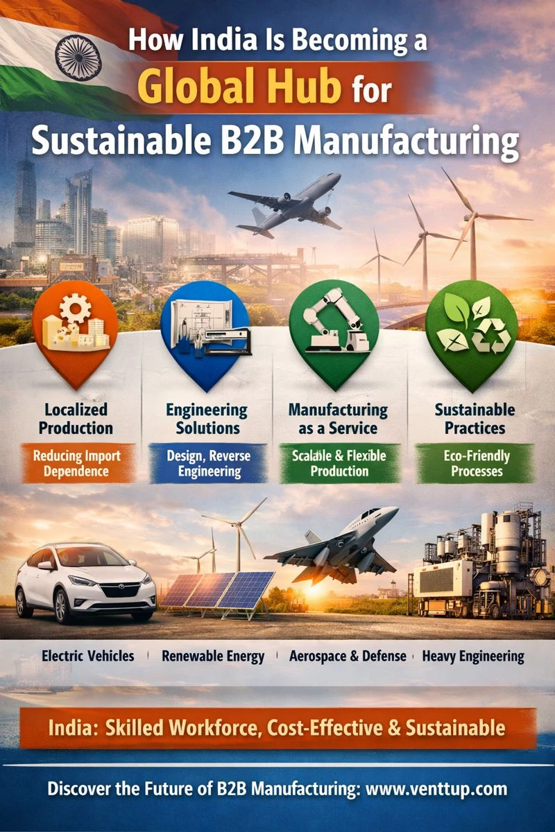 How India Is Becoming a Global Hub for Sustainable B2B Manufacturing