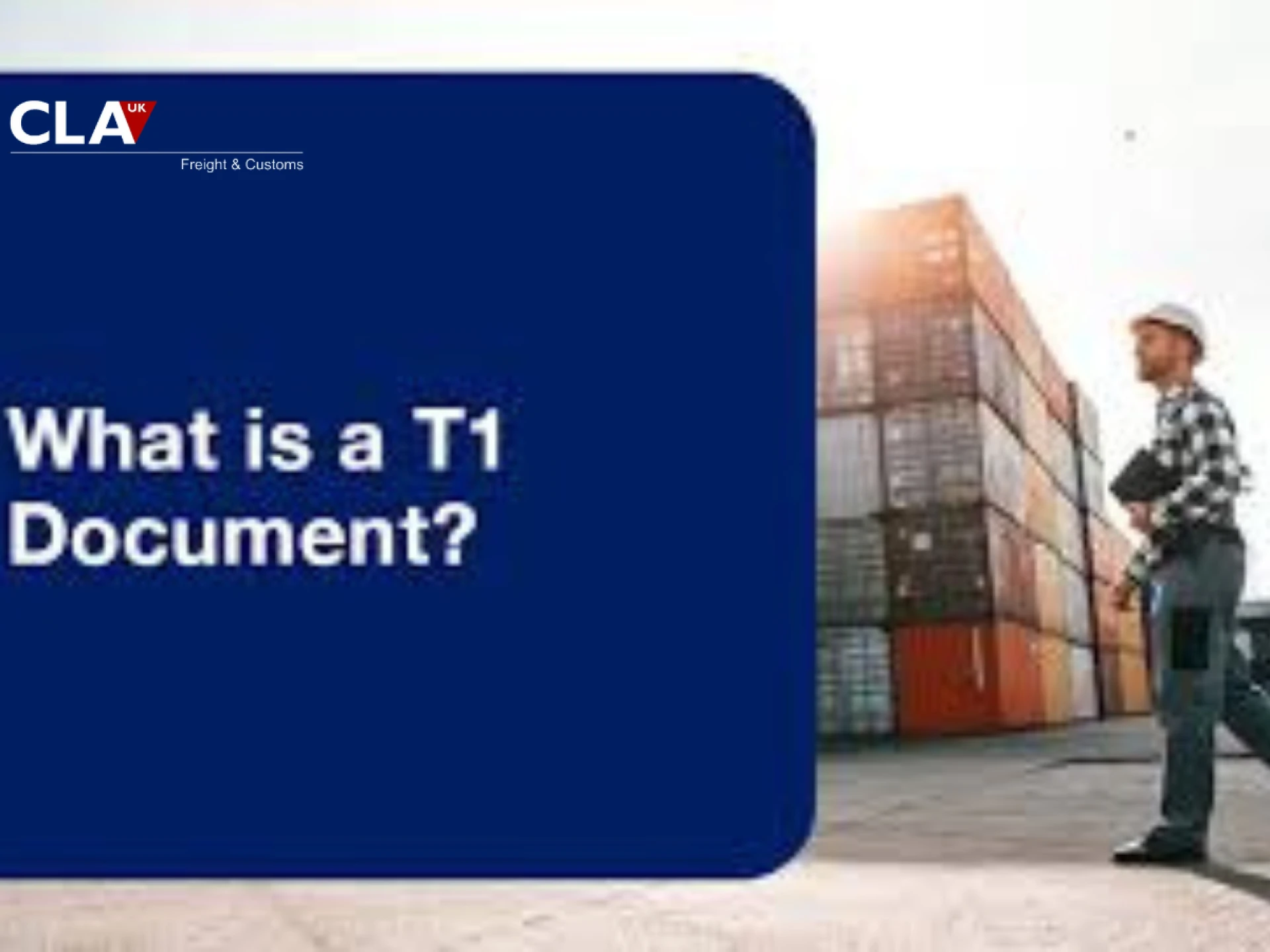 Transit Document T1: The Key to Moving Goods Across Borders Without Delays