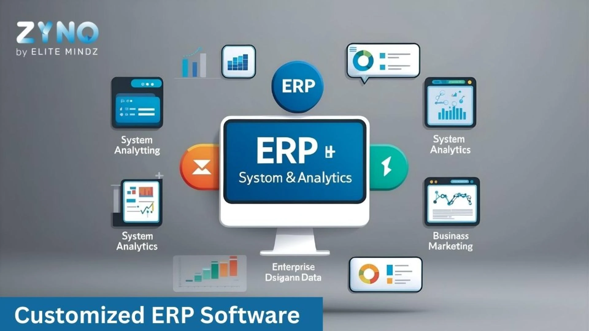 Customized ERP Software at ZYNO by Elitemindz – A Powerful ERP Solution Tailored to Your Business Needs