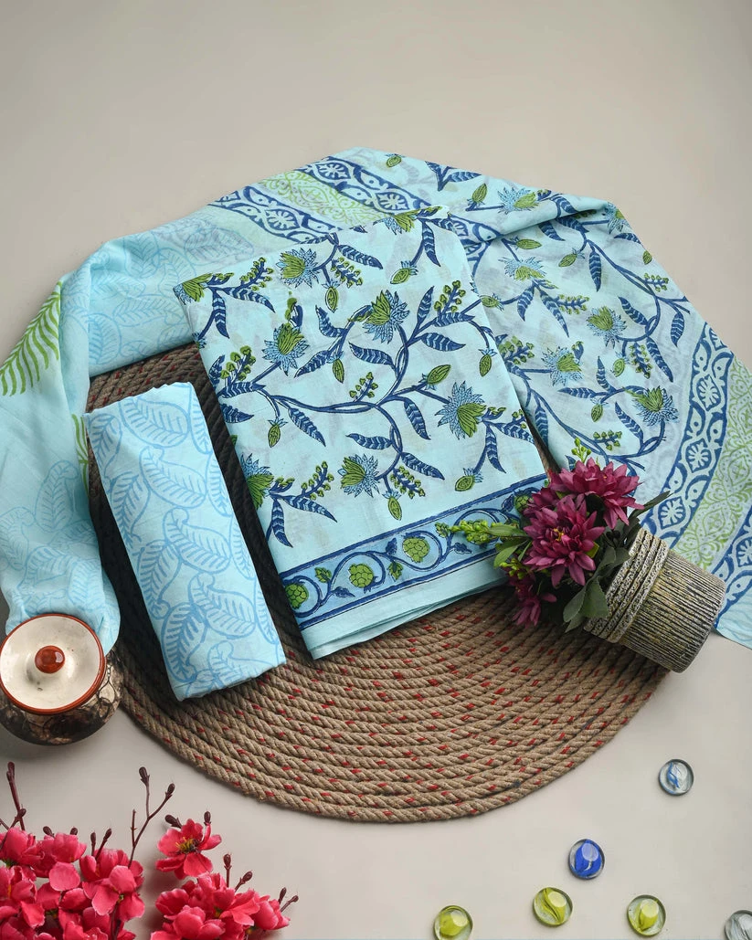 Why Hand Block Printed Cotton Suits Are Trending in 2026
