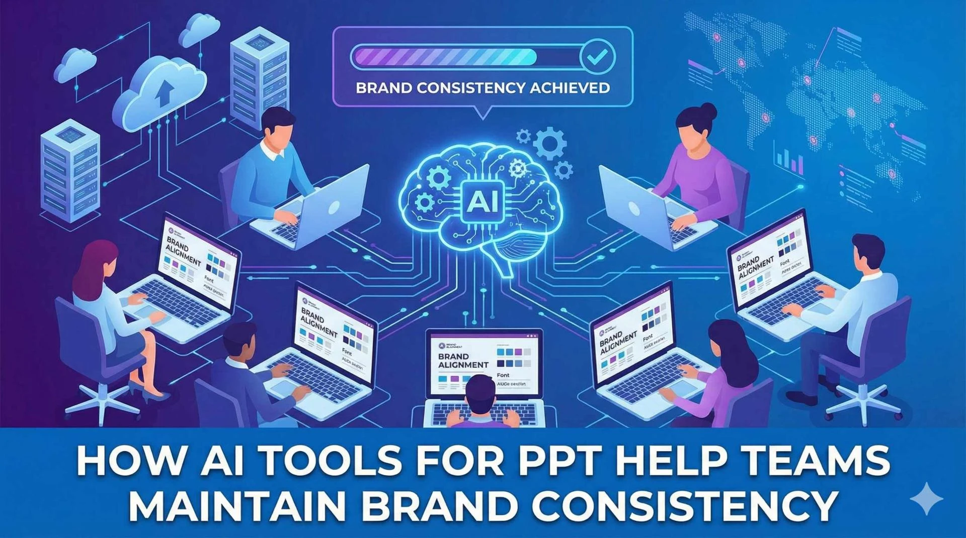 How AI Tools for PPT Help Teams Maintain Brand Consistency