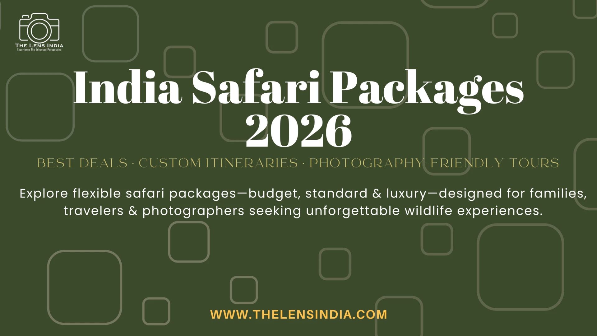 Draft: My Post TitlIndia Safari Packages 2026: Best Deals, Itineraries & Photography-Friendly Tourse