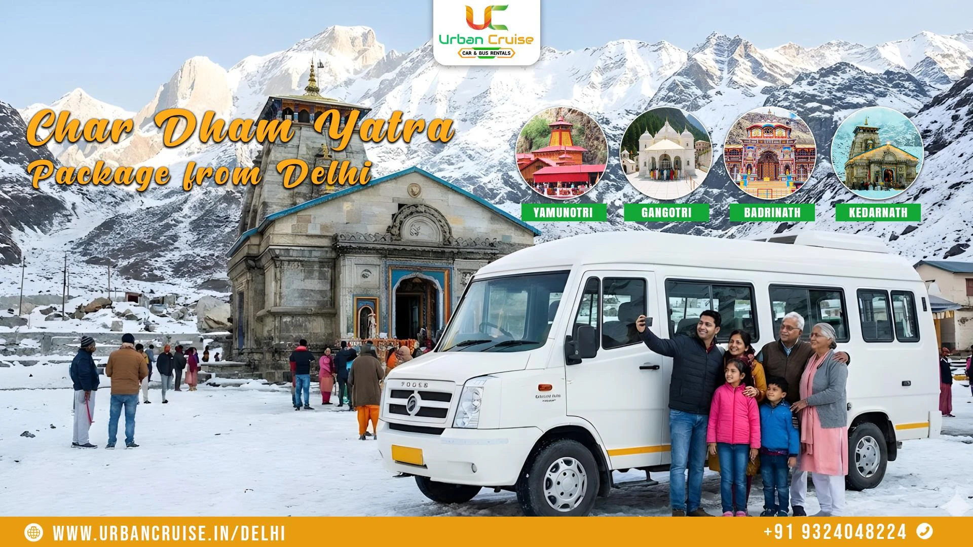 Ultimate Char Dham Yatra Package from Delhi: Sacred Himalayan Pilgrimage Experience