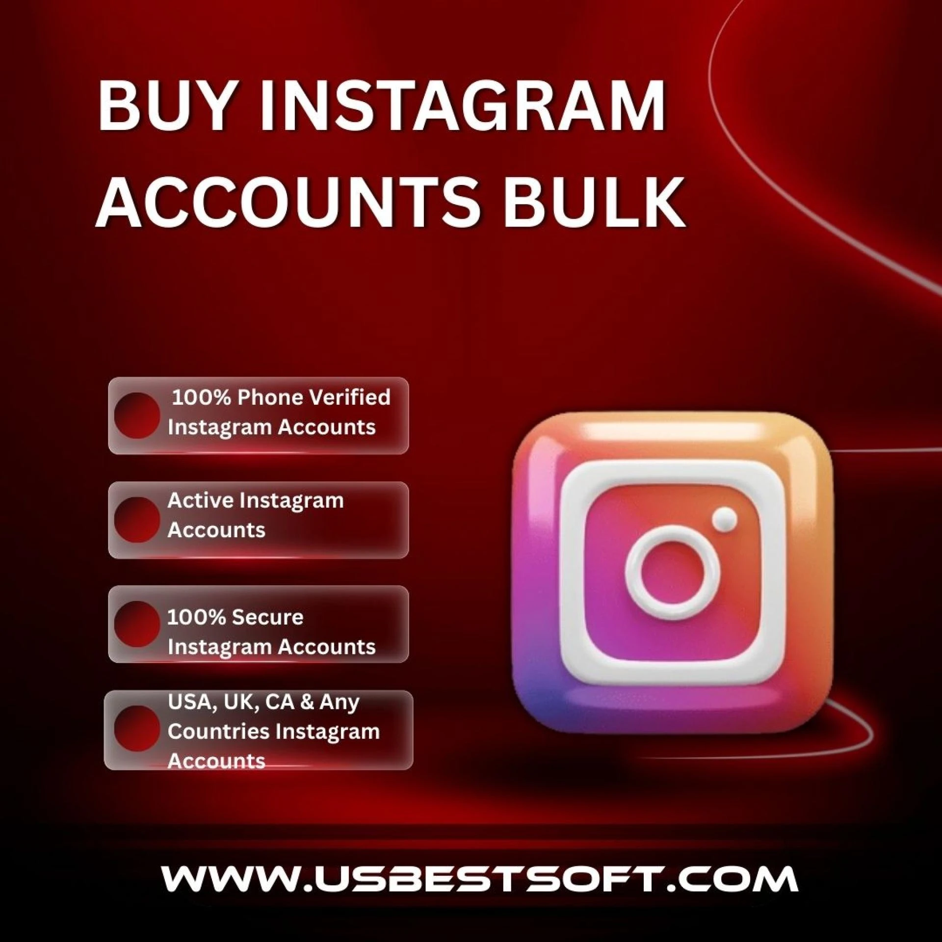 How-to Buy Instagram Accounts Bulk & Get Instant Followers (2024)