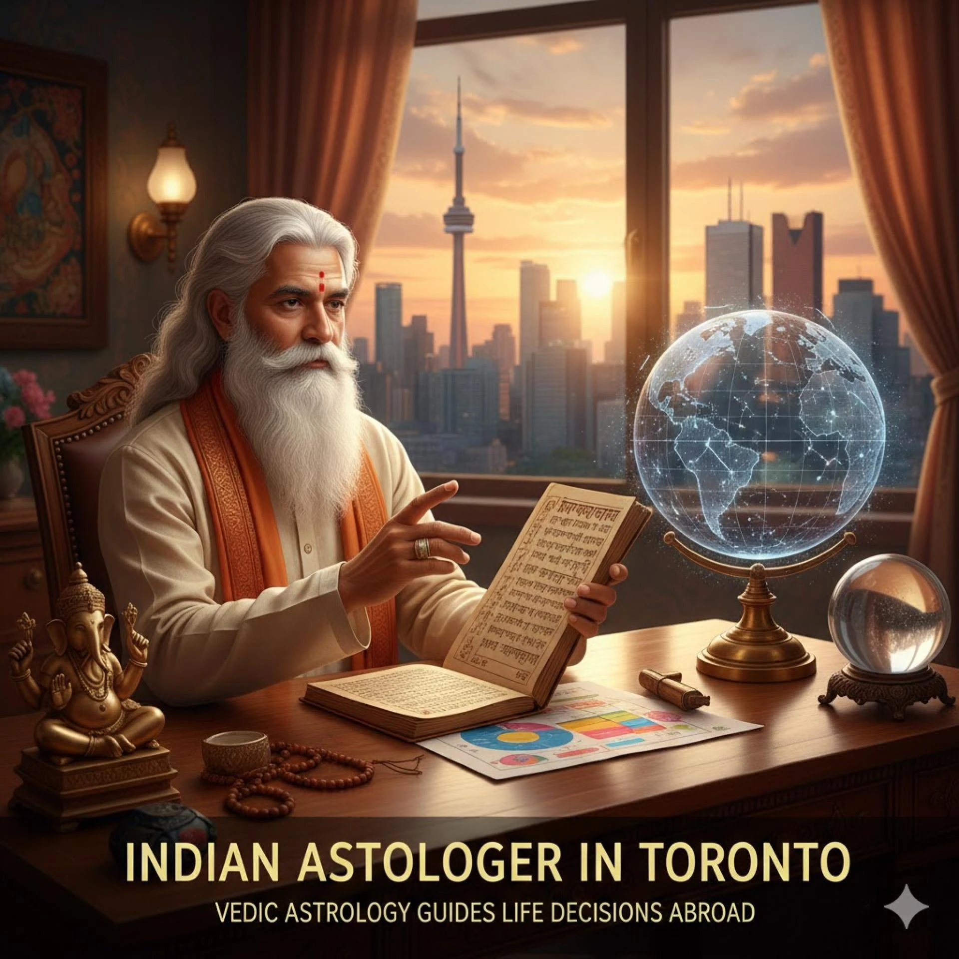 Indian Astrologer in Toronto: How Vedic Astrology Guides Life Decisions 