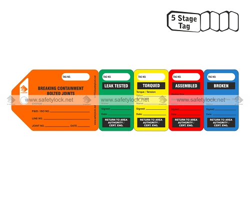 Prevent Flange-Related Accidents Using High-Visibility Flange Tags