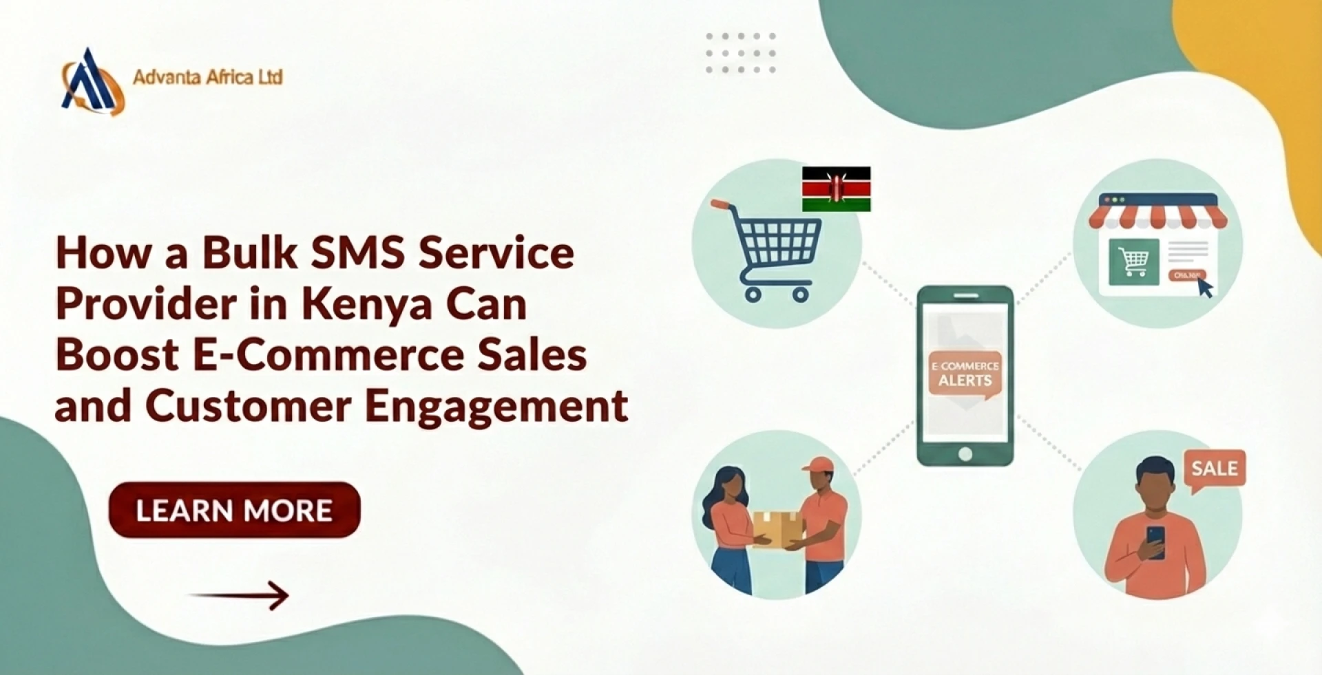 How a Bulk SMS Service Provider in Kenya Can Boost E‑Commerce Sales and Customer Engagement