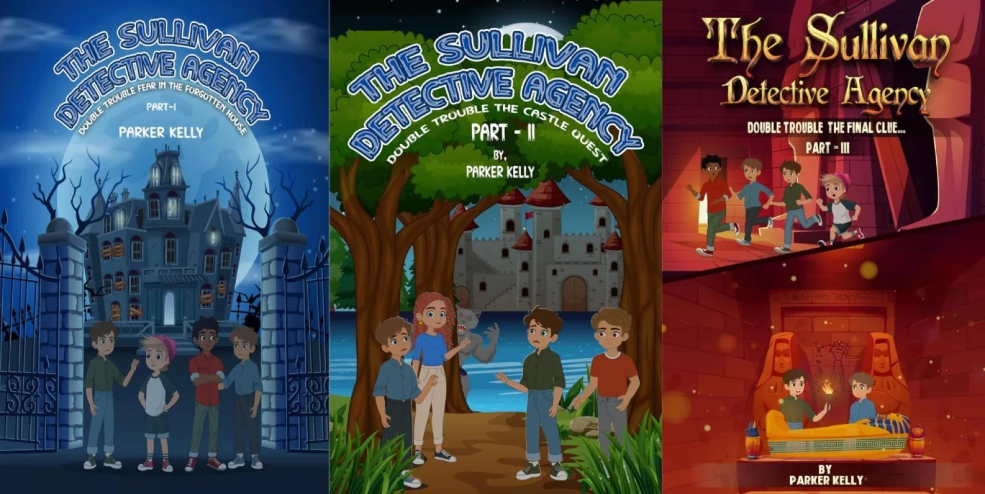 Best Mystery Scenes of Sullivan Detective Agency: A Thrilling Journey Through Parker Kelly’s Masterpieces