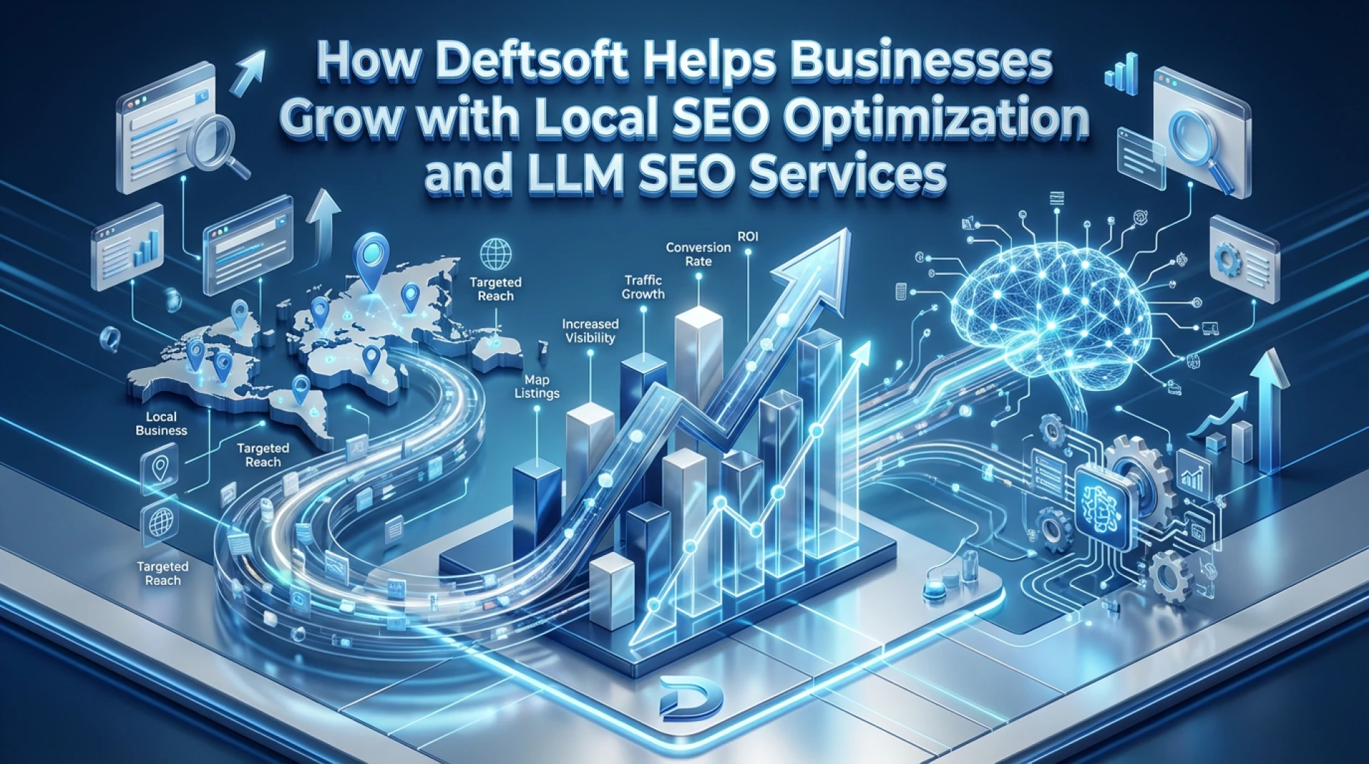 How Deftsoft Helps Businesses Grow with Local SEO Optimization and LLM SEO Services