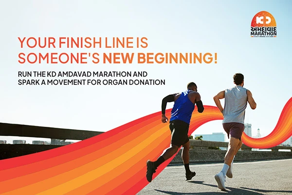 KD Amdavad Marathon 2026: Running for the Gift of Life