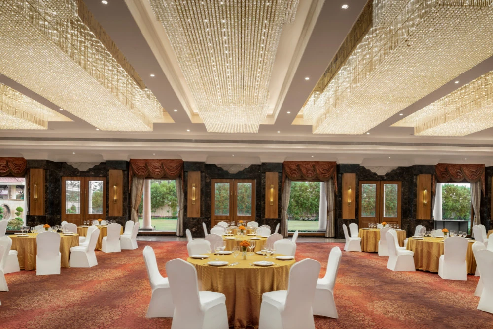 Premium Wedding Hall with Seating and Dining Facilities