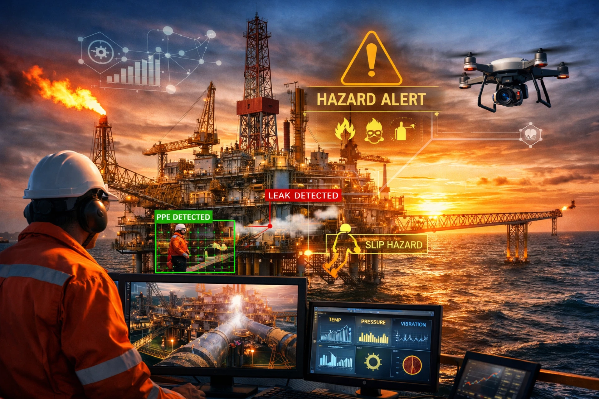How AI-Powered Computer Vision Is Revolutionizing Oil Rig Safety in Offshore Operations