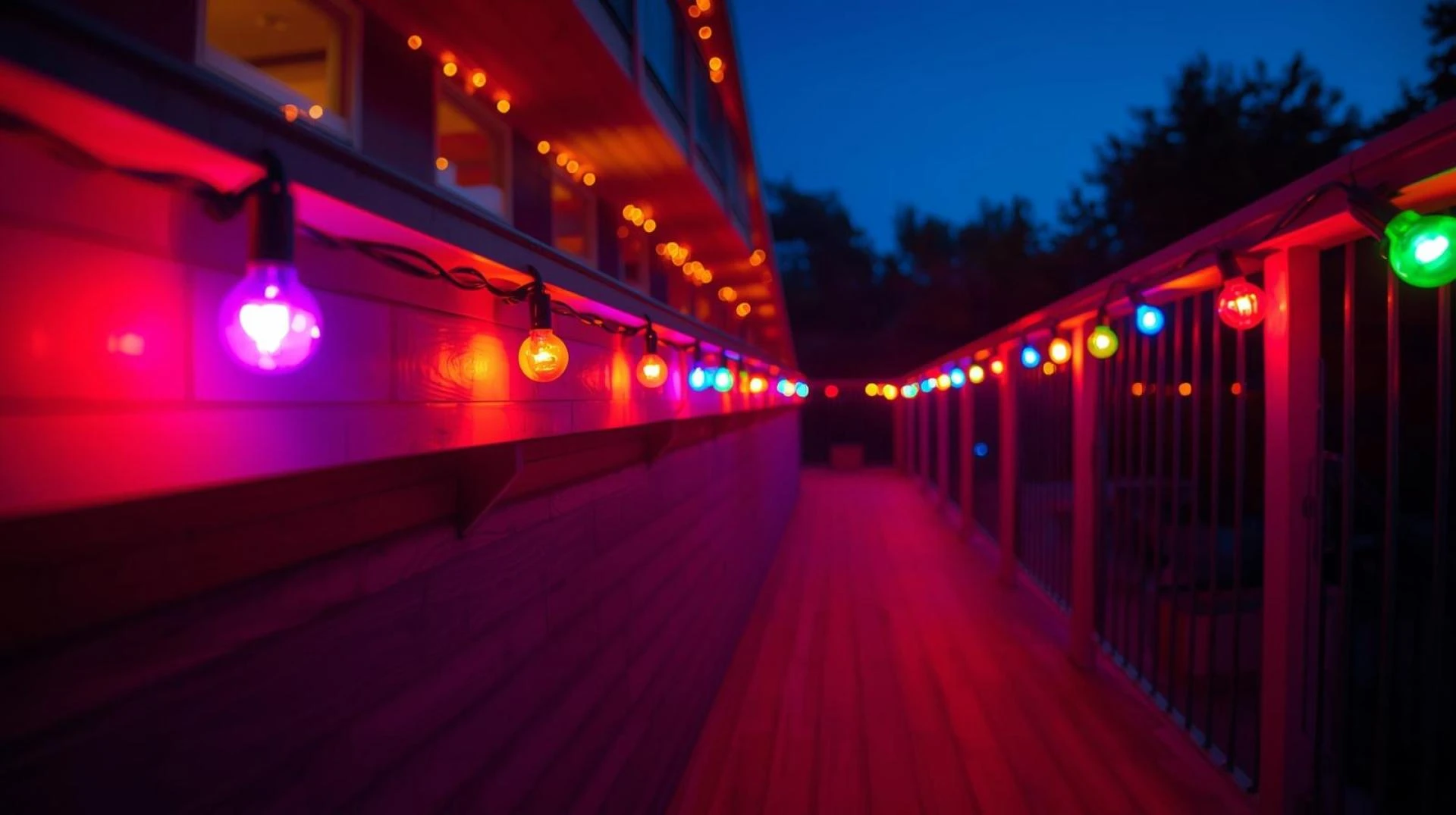Decking LED Lights That Transform Your Outdoor Space Day and Night