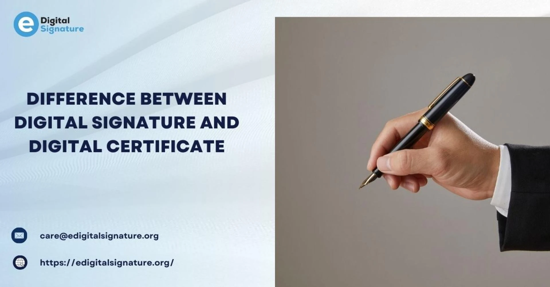 Difference Between Digital Signature and Digital Certificate
