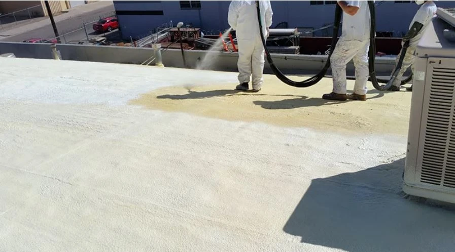 Foam Roof Coating Contractor for Commercial and Industrial Buildings
