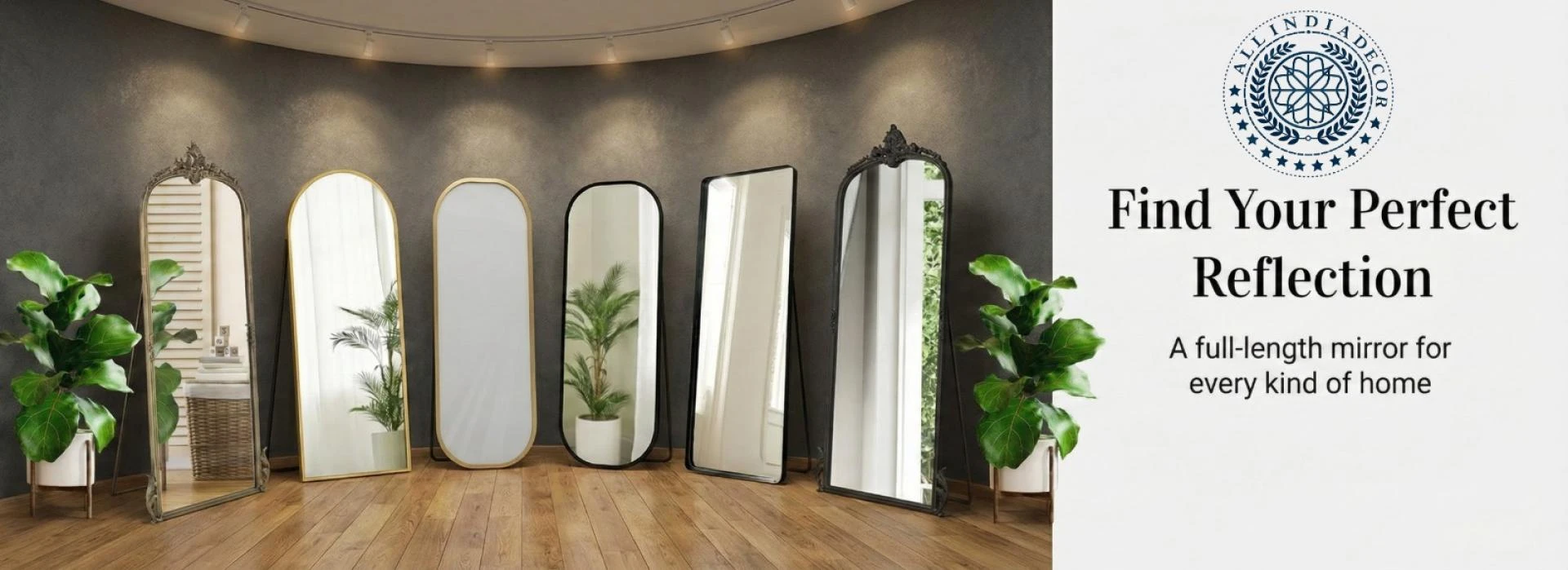 How a Full-Length Mirror Can Make a Small Room Look Bigger