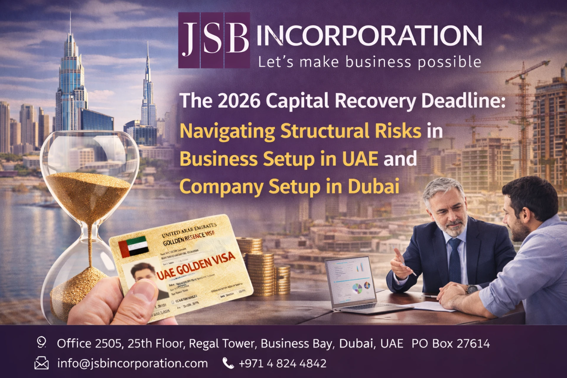 The 2026 Capital Recovery Deadline: Navigating Structural Risks in Business Setup in UAE and company setup in dubai