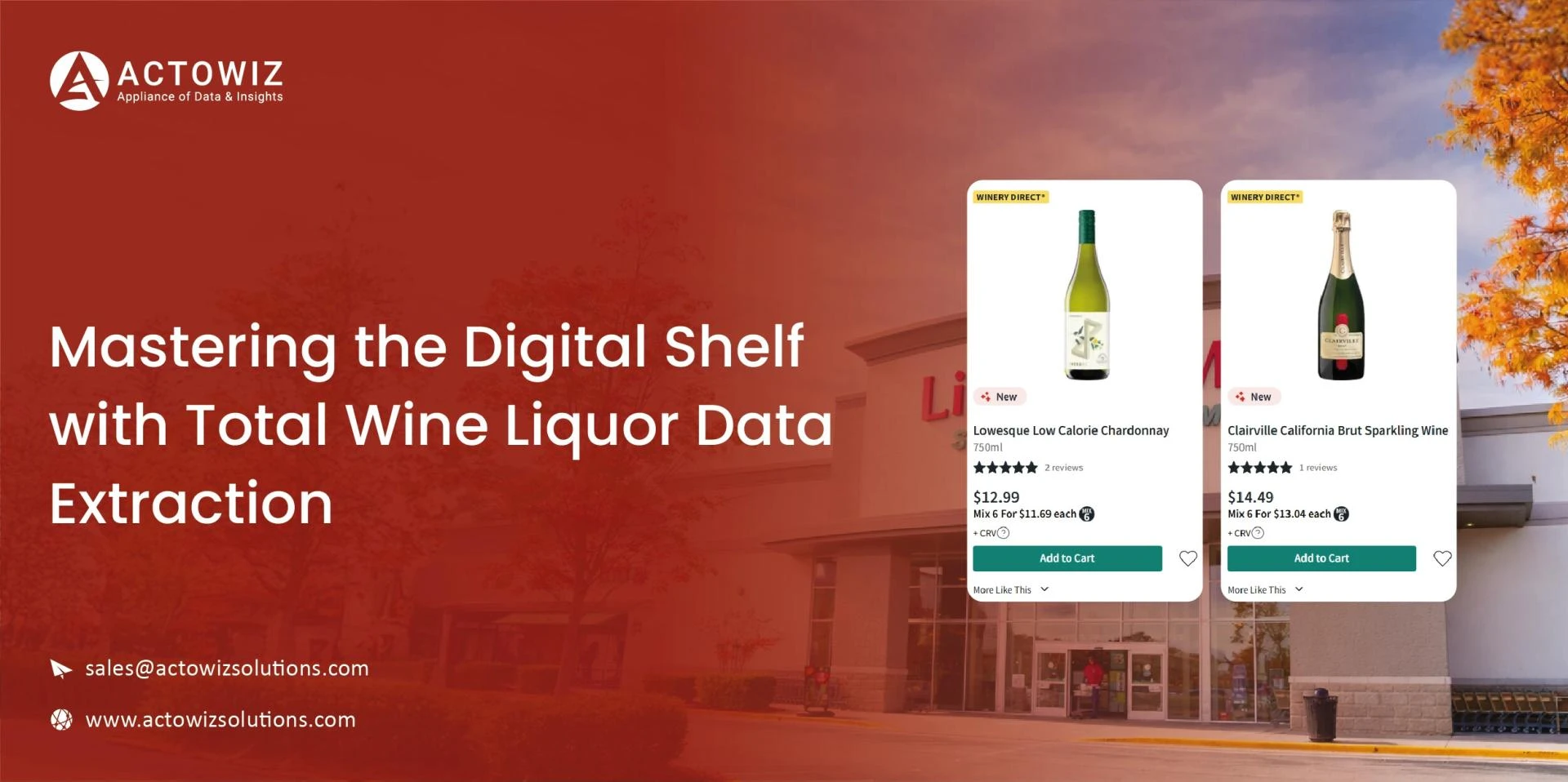 Total Wine Liquor Data Extraction Case Study | Actowiz Solutions