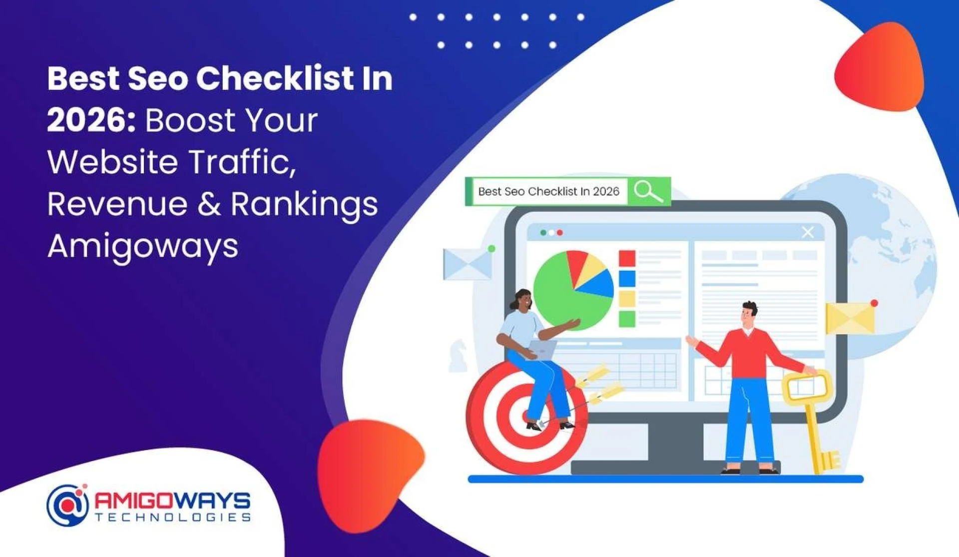 BEST SEO CHECKLIST 2026 BOOST TRAFFIC REVENUE RANKINGS - AMIGOWAYS