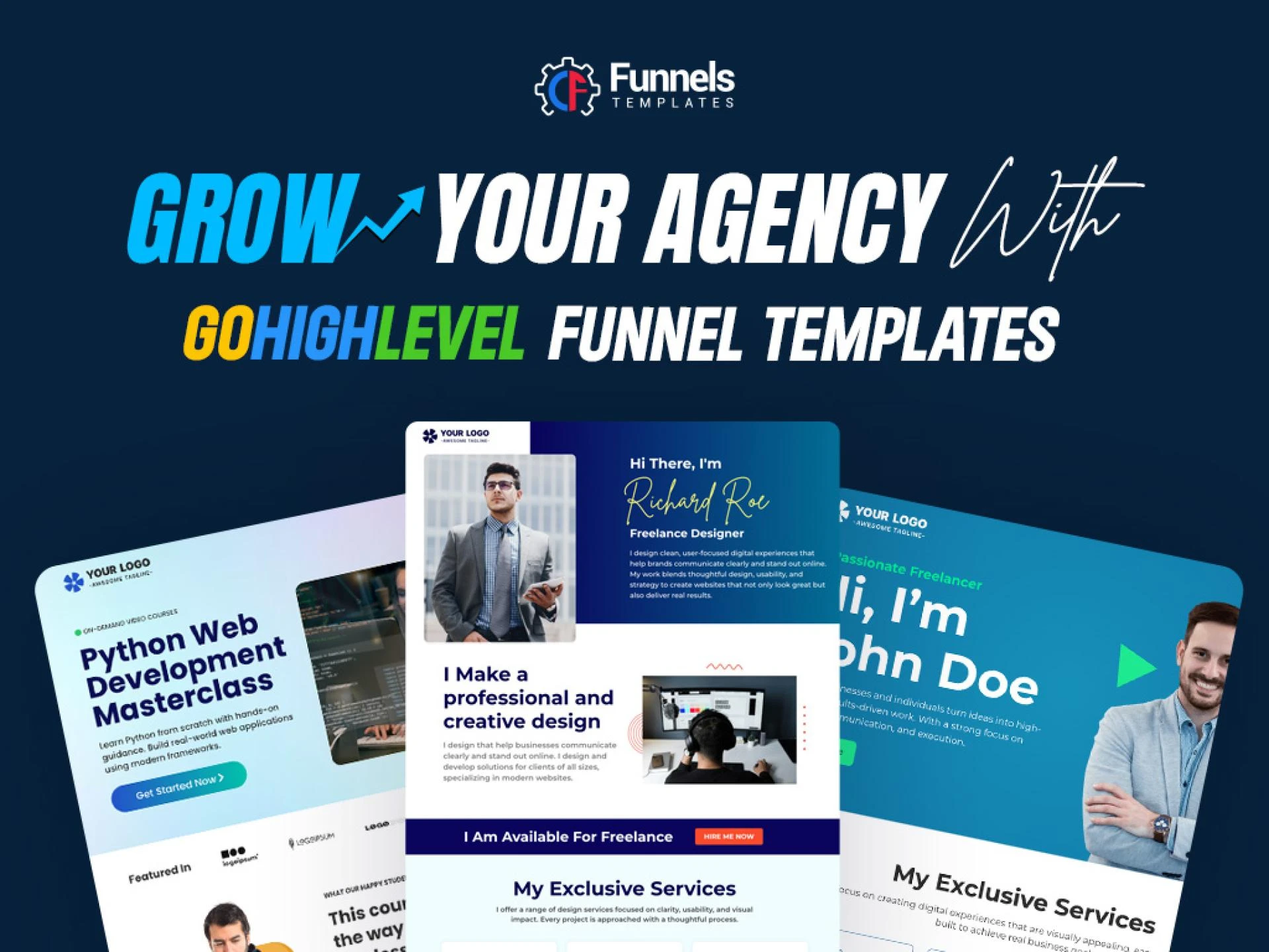 Grow Your Agency with GoHighLevel (GHL) Funnel Templates