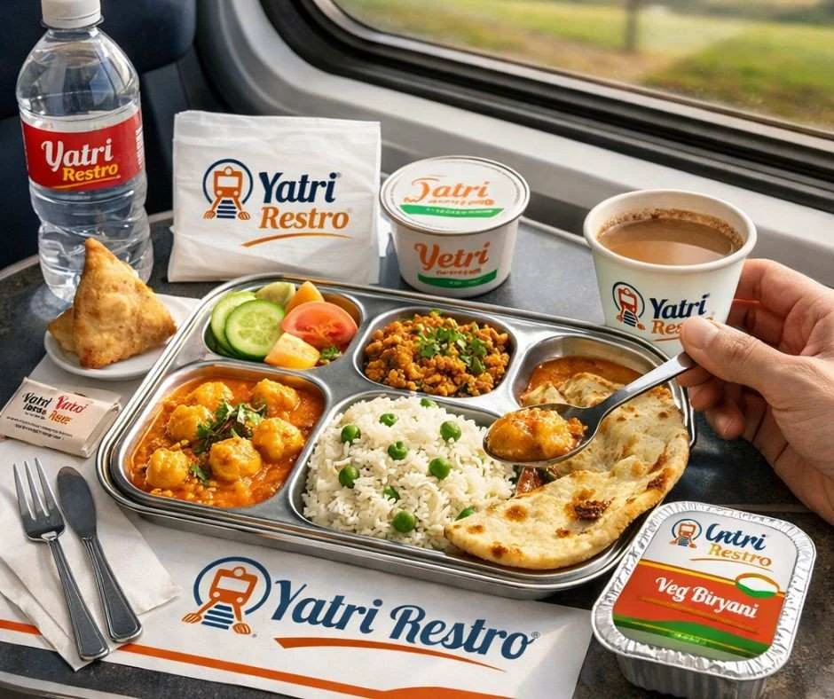 Check PNR Status and Order Fresh Food on Train with Yatri Restro