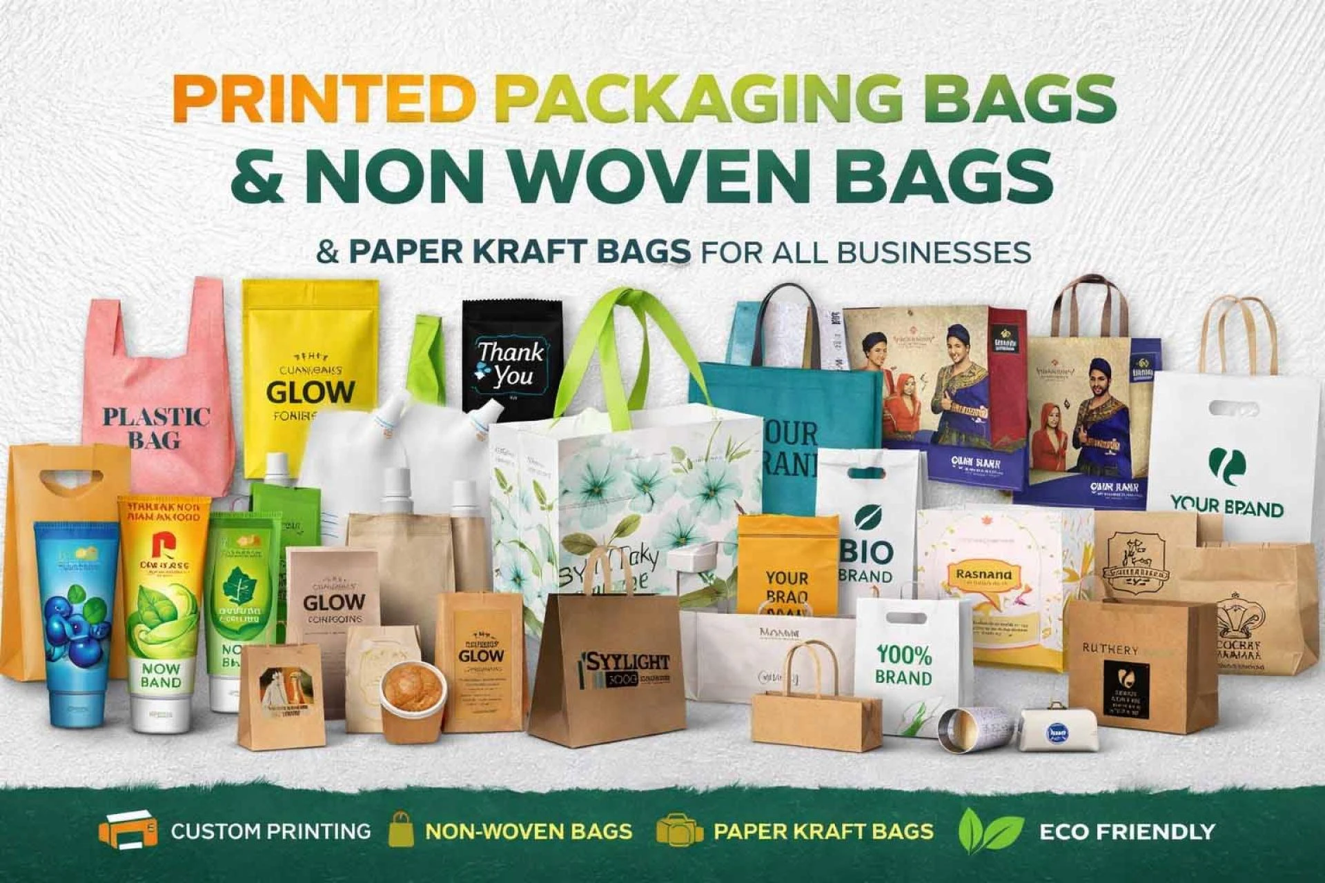 Printed Packaging Bags That Reflect Your Brand Identity