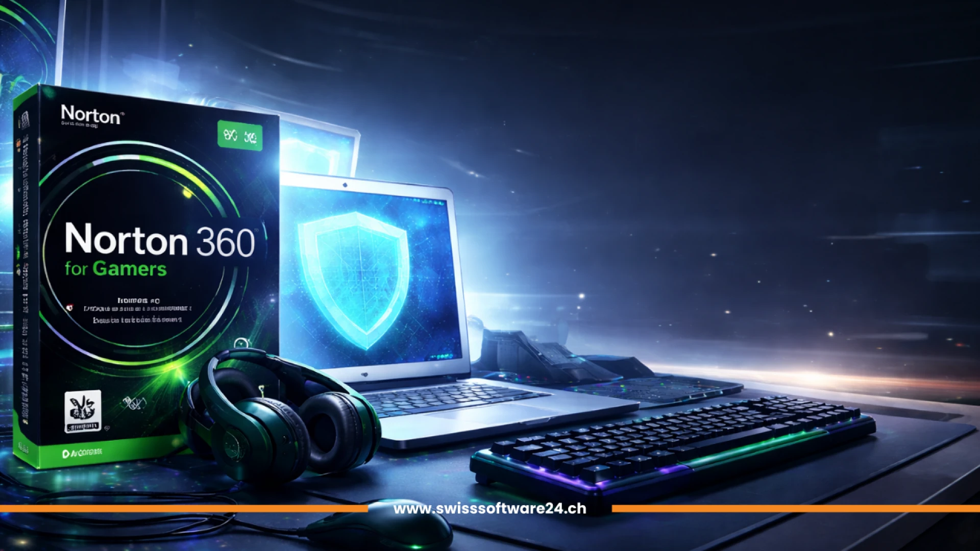 Norton 360 für Gamer – Erweiterter Schutz mit Norton Internet Security als Kerntechnologie