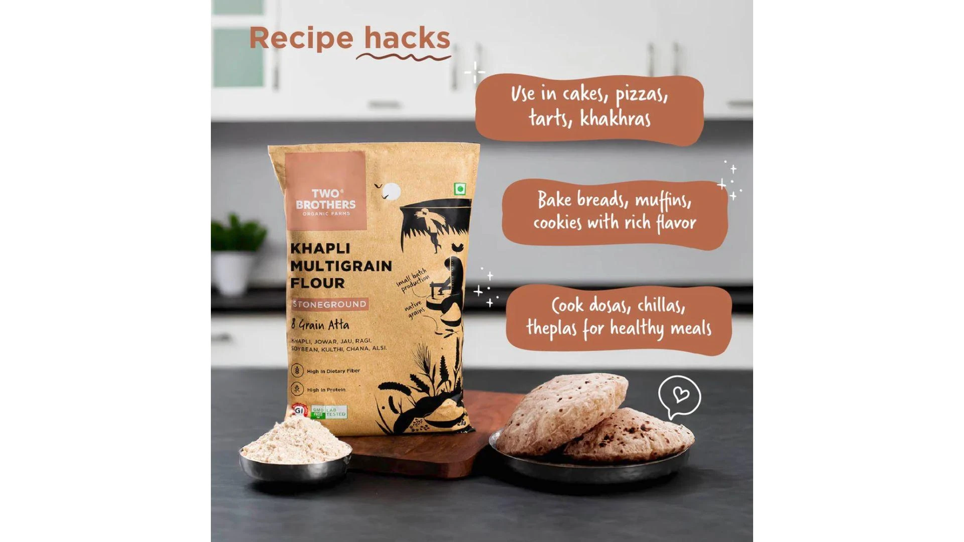 Khapli Multigrain Flour Benefits, Nutrition, and Daily Uses