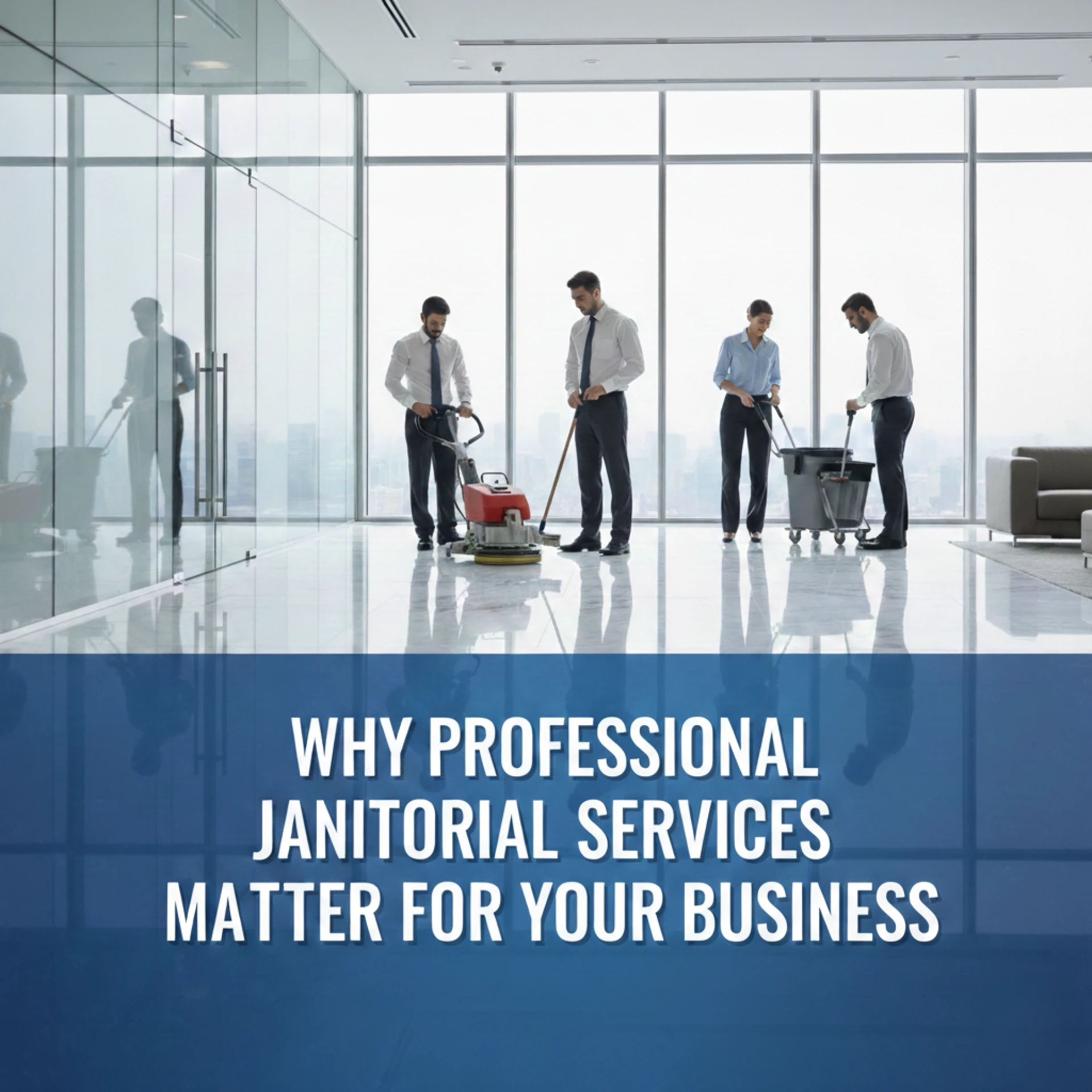 Why Professional Janitorial Services Matter for your business
