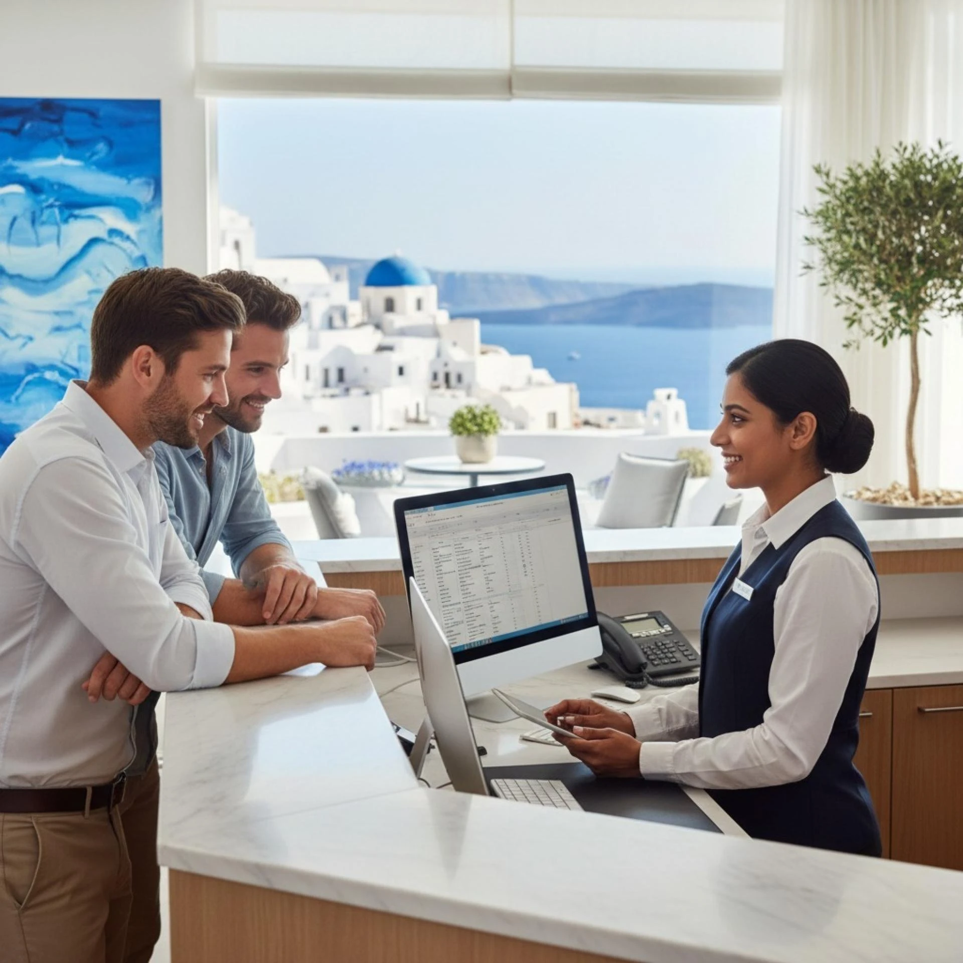 Receptionist Jobs in Greece for Indian Workers – Salary, Visa Process & How to Apply in 2026