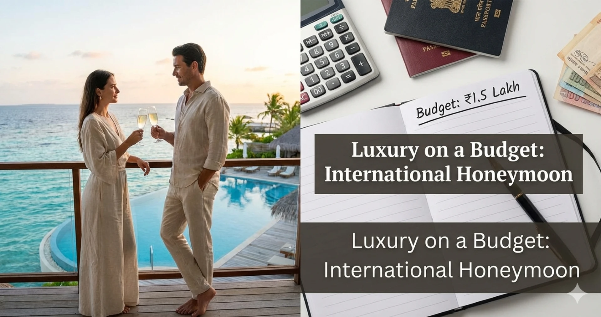 Luxury on a Budget:  How to Find the Most Affordable International Honeymoon Packages This Year