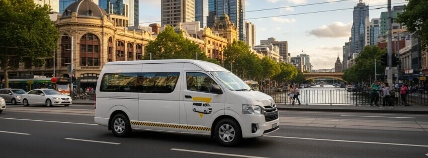 Maxi Taxi Melbourne for Easy Group Airport Travel