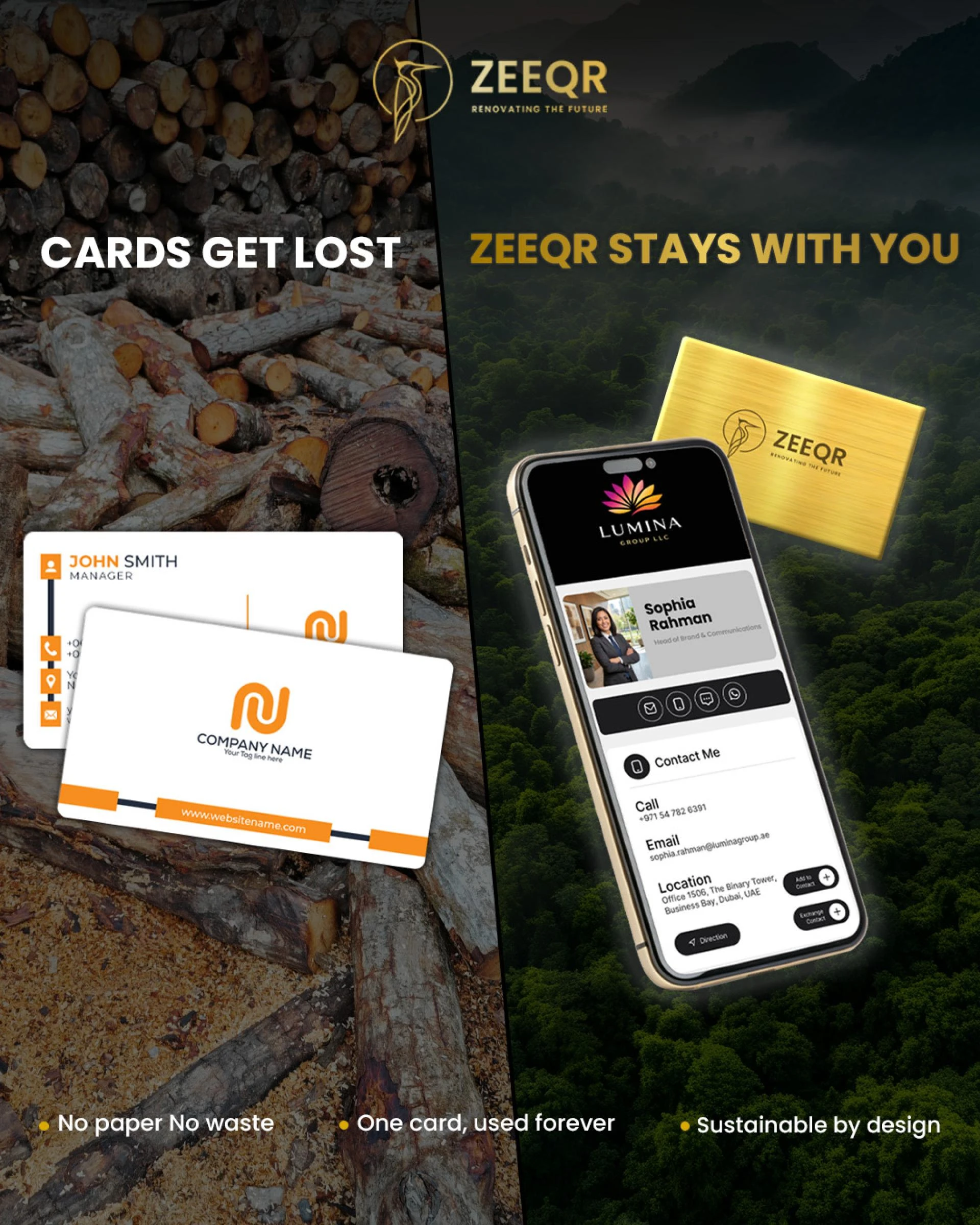  Why Smart Business Cards Are the Future of Networking in the UAE