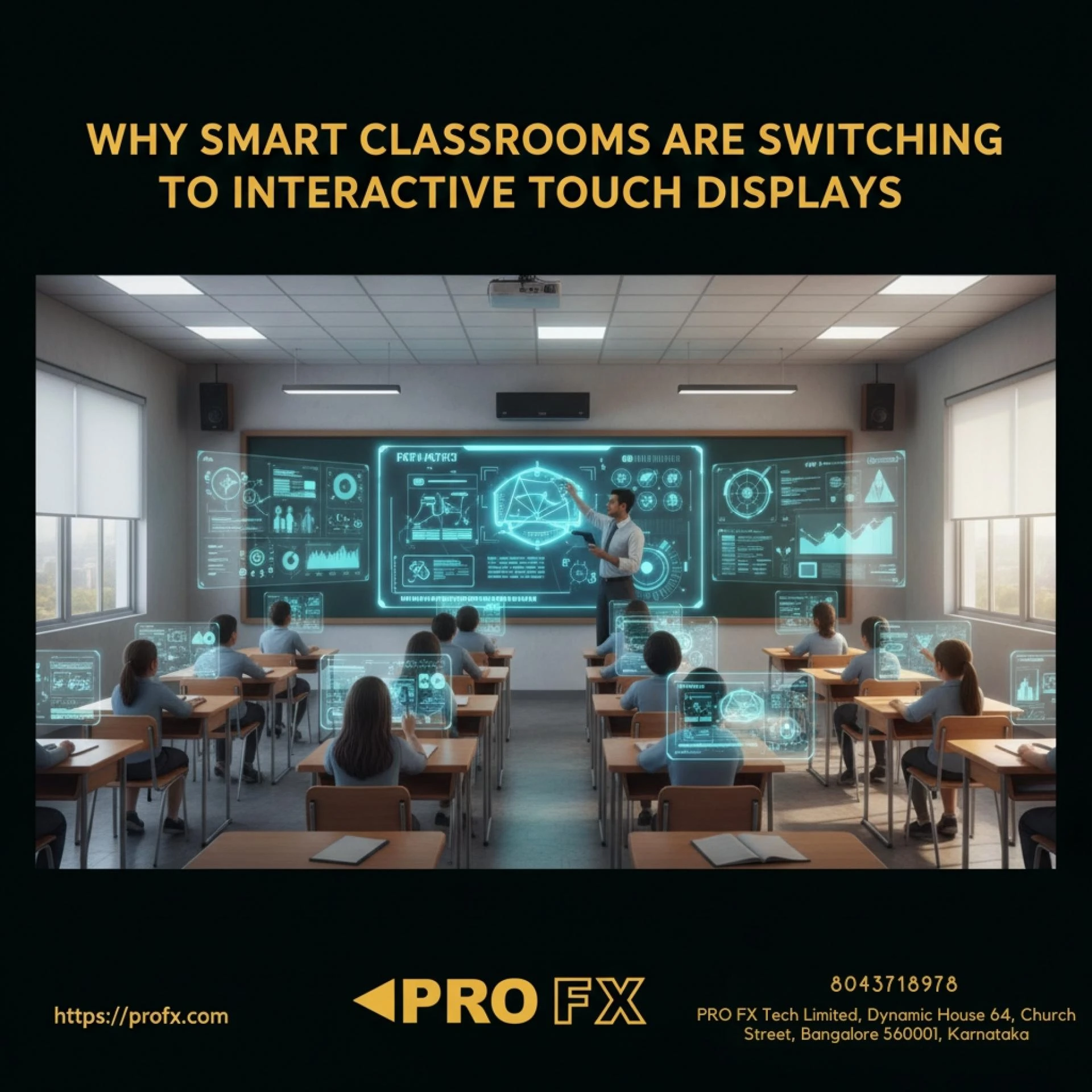 Why Smart Classrooms are Switching to Interactive Touch Displays