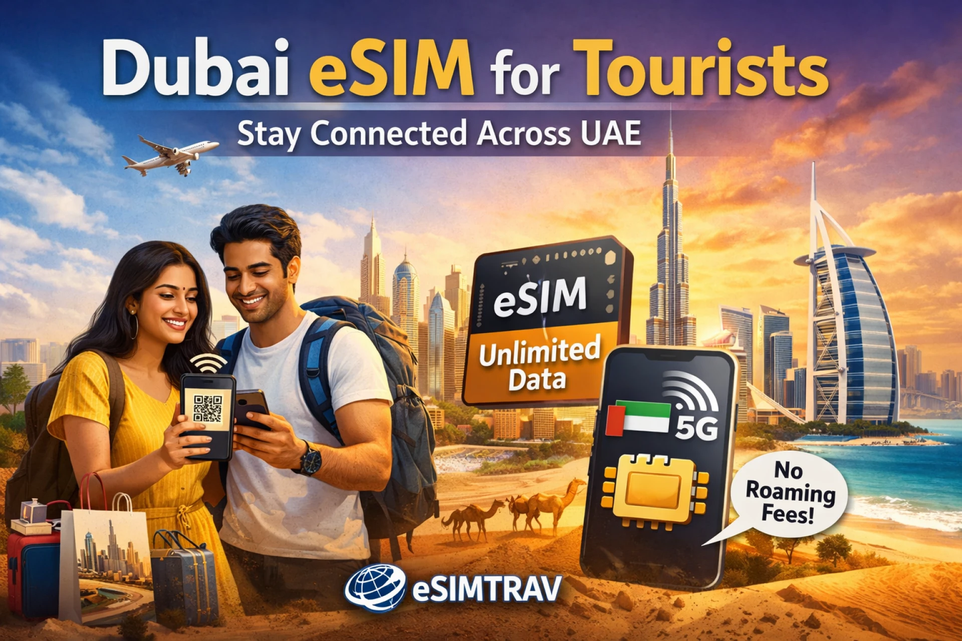  Dubai eSIM for Tourists | Stay Connected