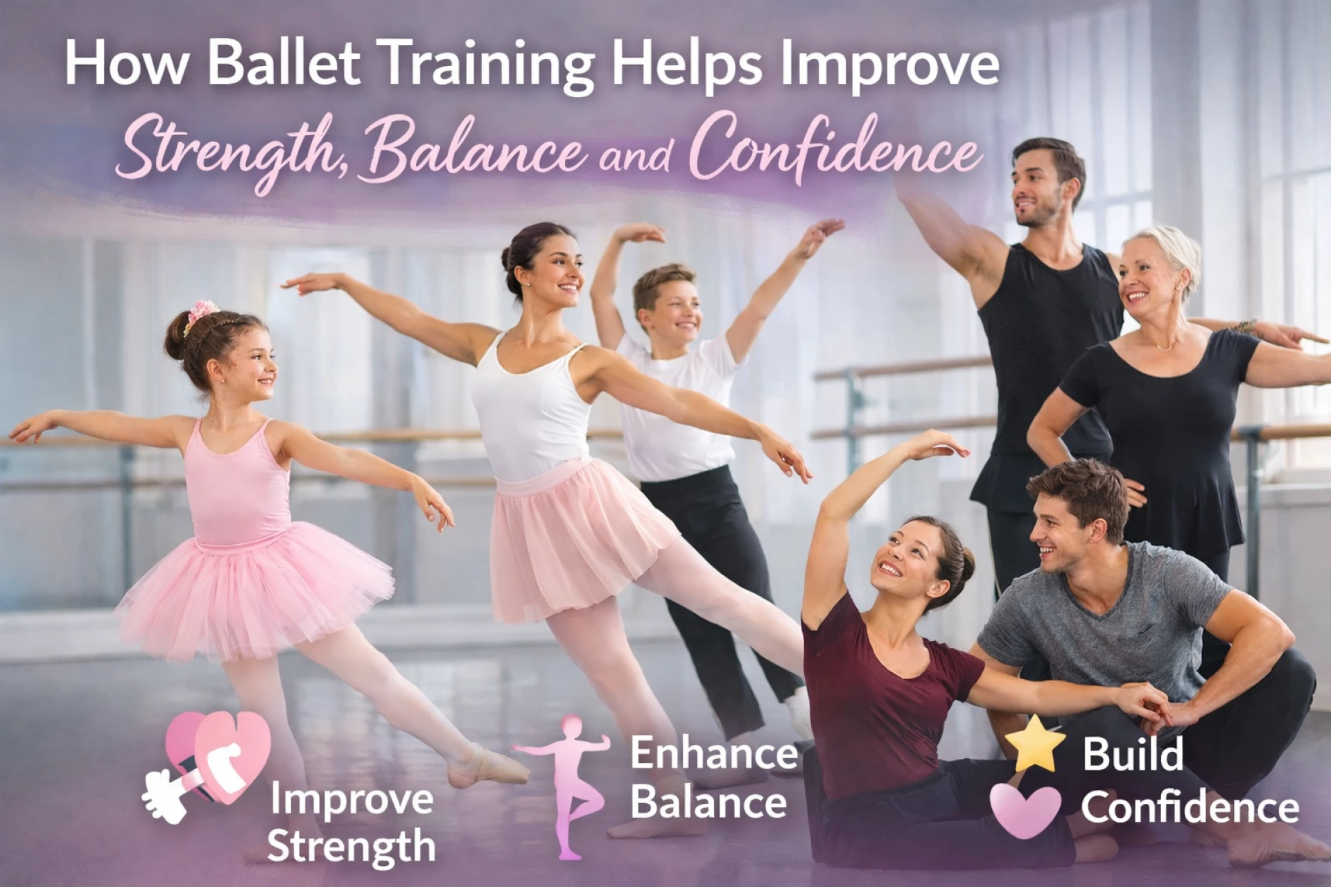 How Ballet Training Helps Improve Strength, Balance and Confidence