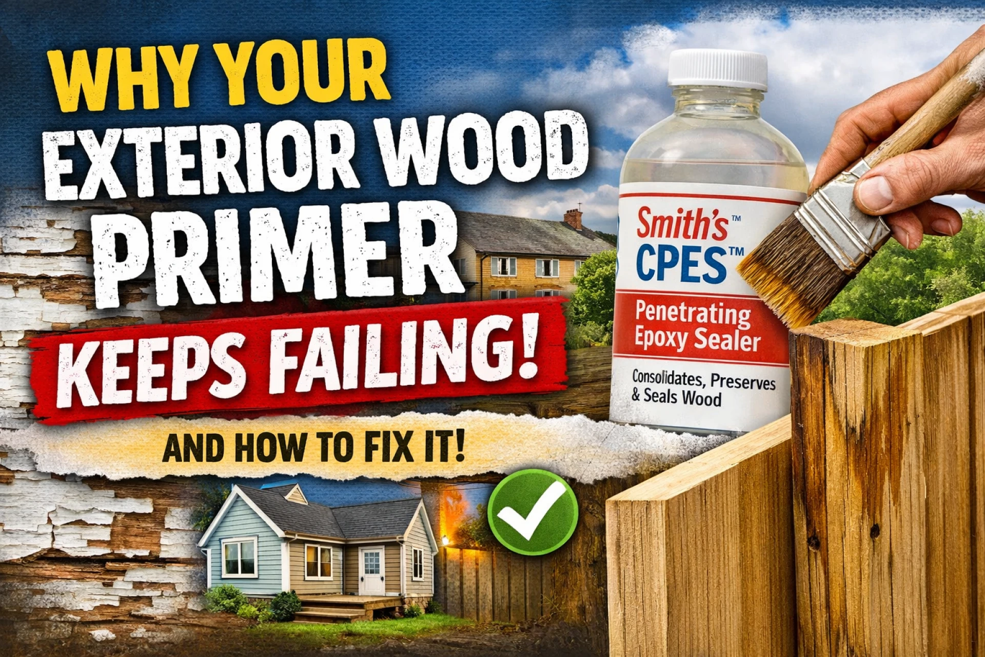 Why Your Exterior Wood Primer Keeps Failing (And What to Do About It)