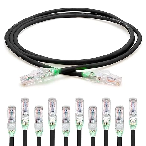 EVO Traceable Cat6 Ethernet Cable 15FT – Precision Networking with Built-In Identification